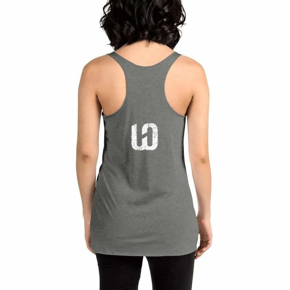WOD Obsessed Pain Face Women's Racerback Tank
