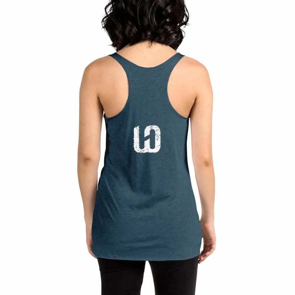 WOD Obsessed Pain Face Women's Racerback Tank