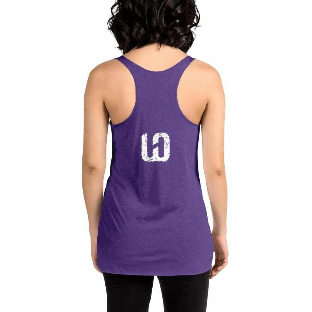 WOD Obsessed Pain Face Women's Racerback Tank