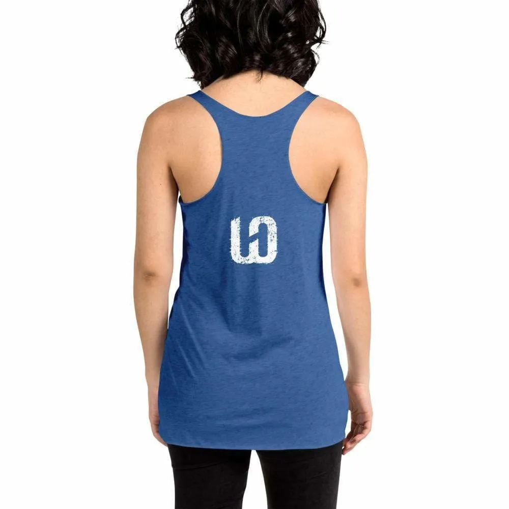 WOD Obsessed Pain Face Women's Racerback Tank