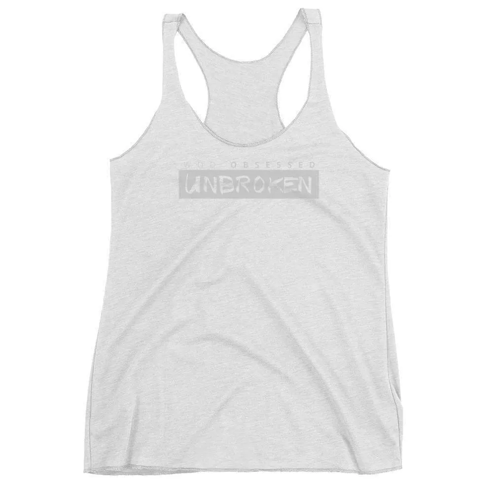 WOD Obsessed UNBROKEN Women's Racerback Tank