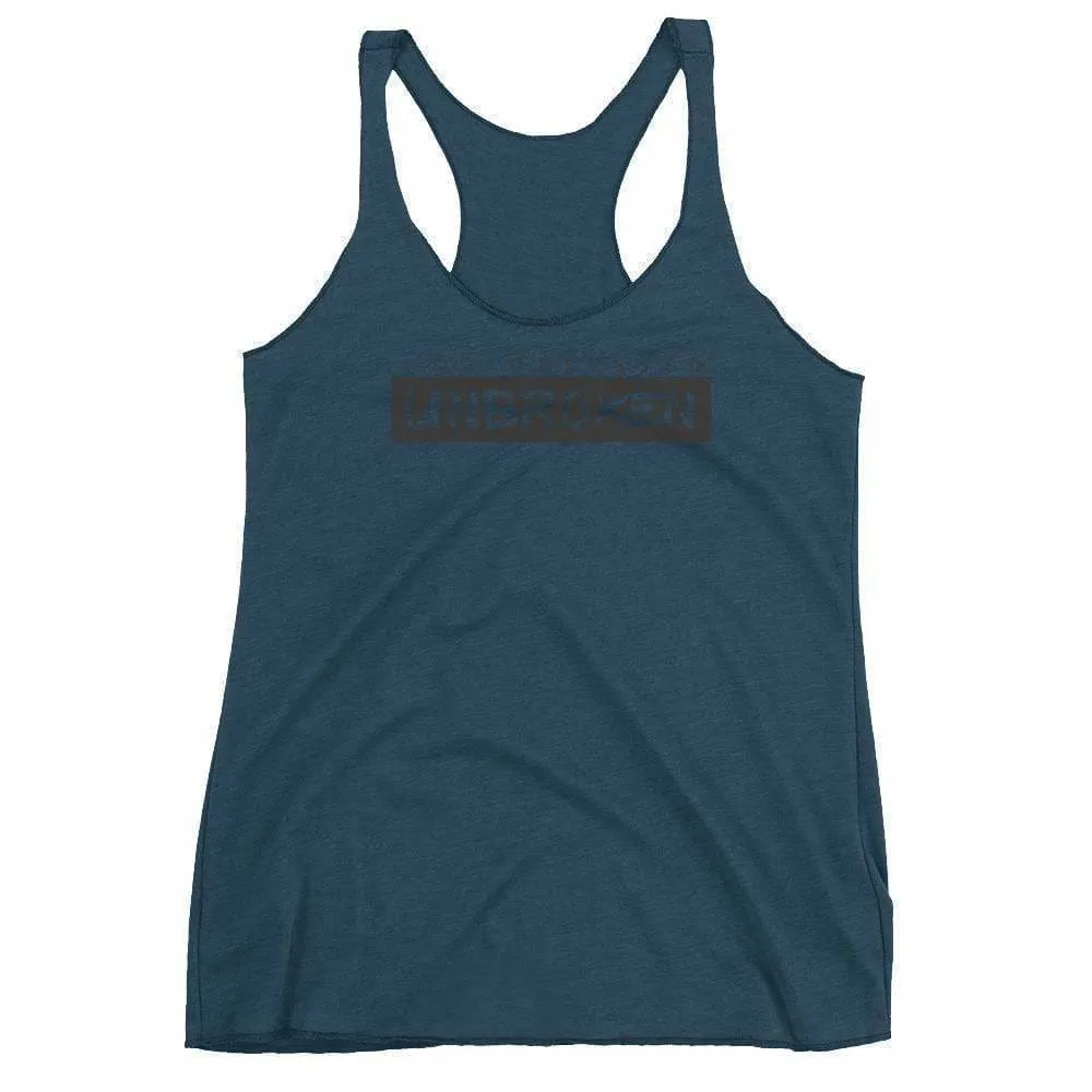 WOD Obsessed UNBROKEN Women's Racerback Tank