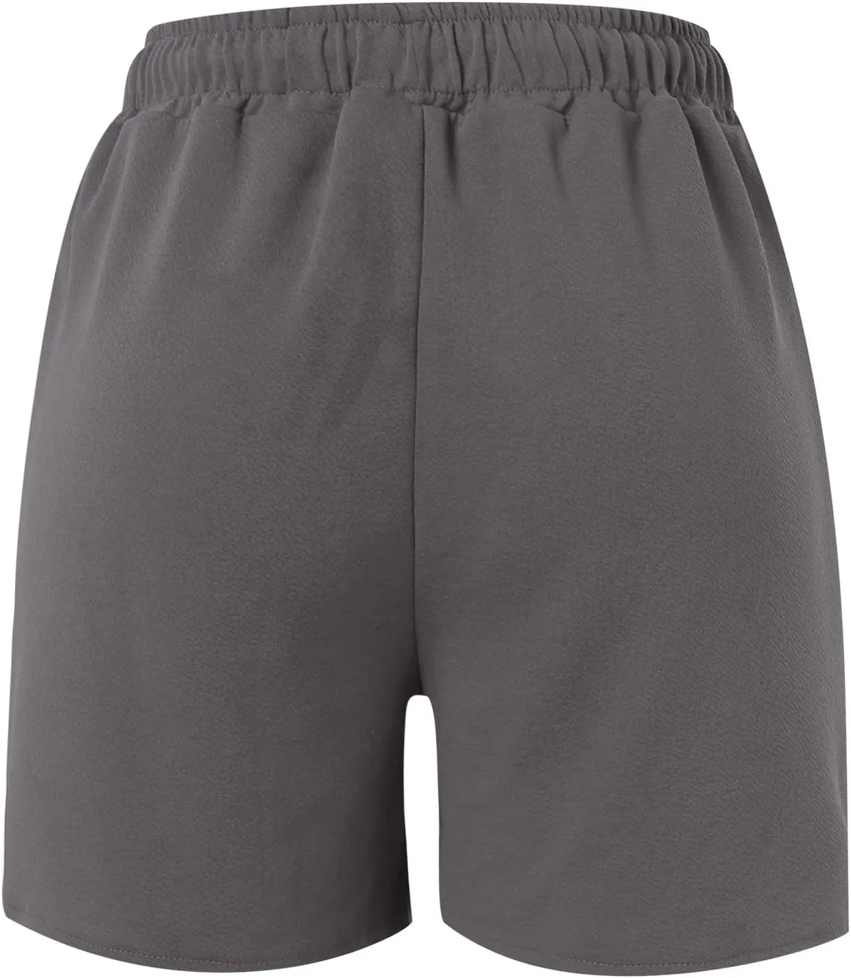 Women 2024 Casual Shorts Loose Drawstring Comfy Elastic High Waist Shorts Summer Pull On Short Pants with Pockets