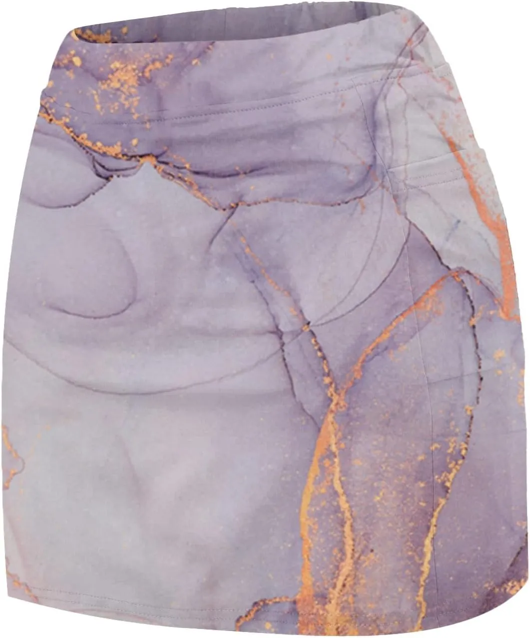 Womens Mini Tennis Skirts High Waisted with Built in Shorts Athletic Skorts Tie-Dye Printed Gym Yoga Golf Short Culottes 2024