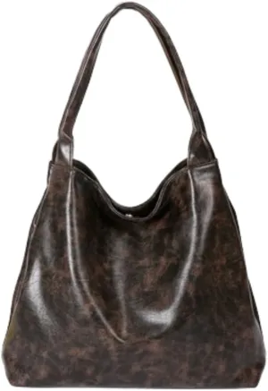 Y2k Grunge Large Shoulder Bags Hobo Bag It Aesthetic Leather Shoulder Bag Granola Aesthetic Purse